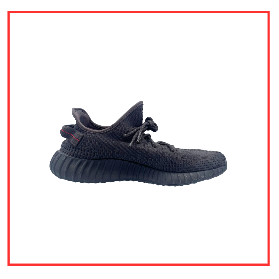 adidas Yeezy Boost 350 v2 Black (Non-Reflective) (Preloved) UK 12.5