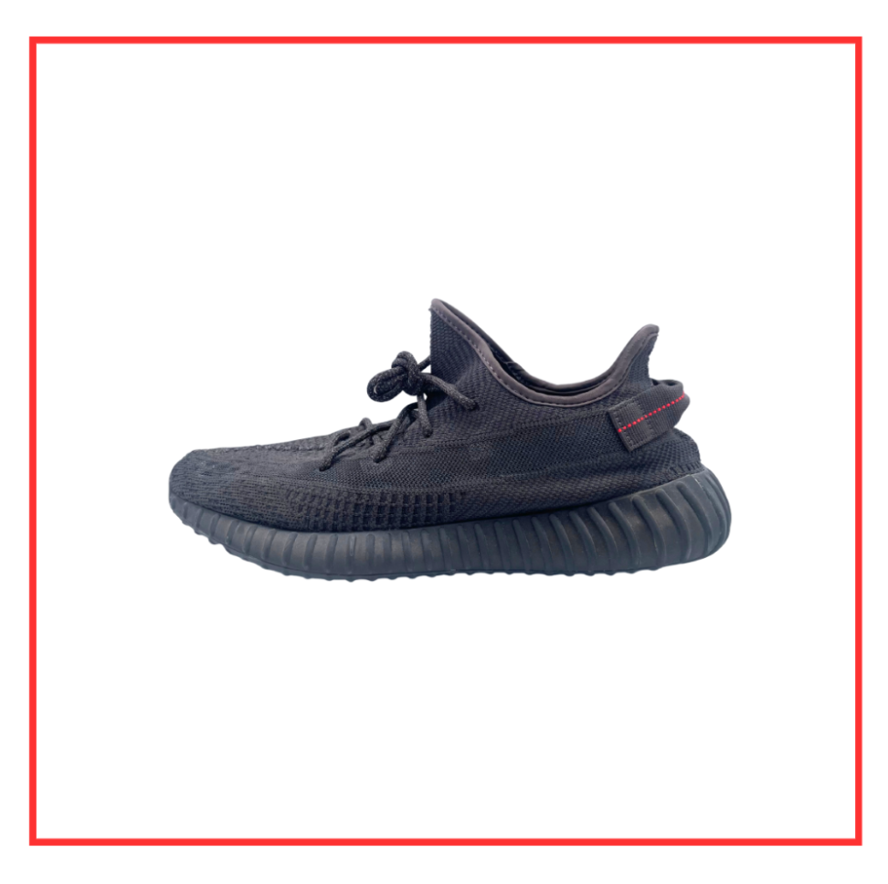 adidas Yeezy Boost 350 v2 Black (Non-Reflective) (Preloved) UK 12.5