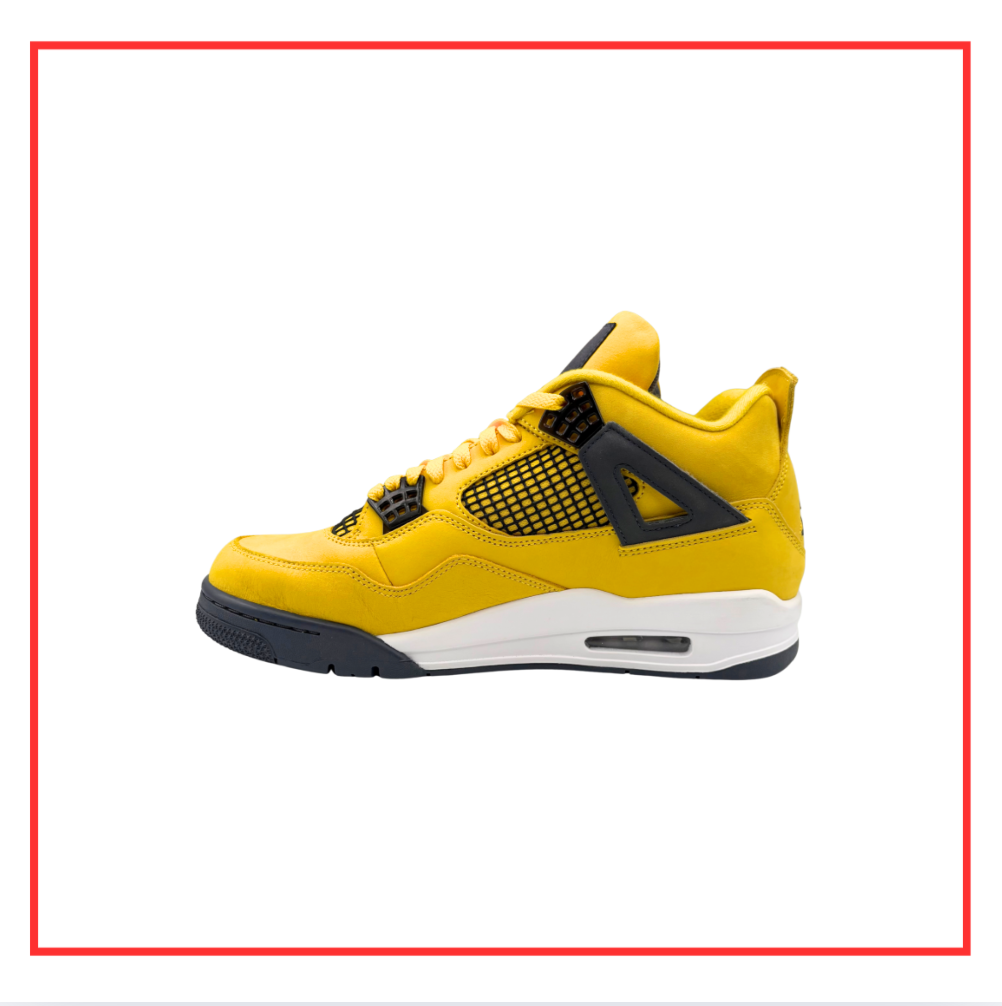 Air Jordan 4 Retro Lightning (2021) (Preloved) UK 9