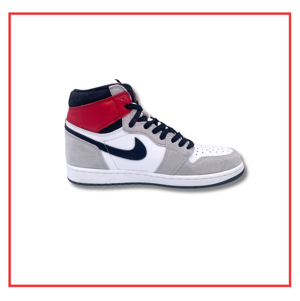 Air Jordan 1 Retro High Light Smoke Grey (Preloved) UK 9