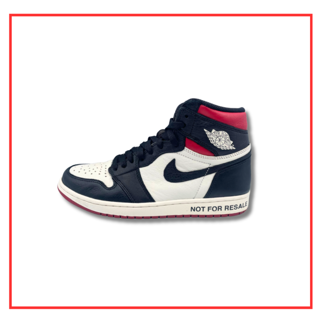 Air Jordan 1 Retro High Not for Resale Varsity Red (Preloved) UK 7.5