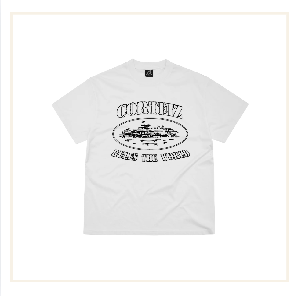 Corteiz OG Artillery Tee White