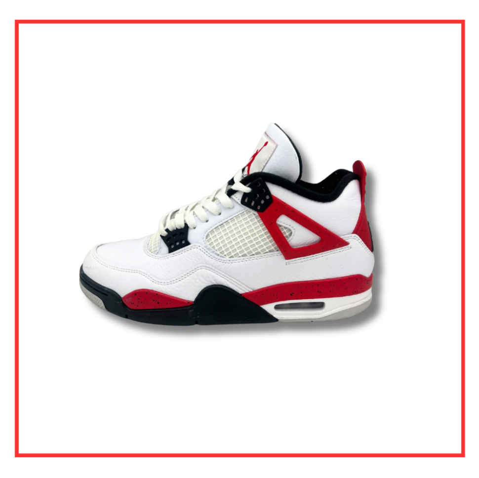 Air Jordan 4 Retro Red Cement (Preloved) UK 8.5