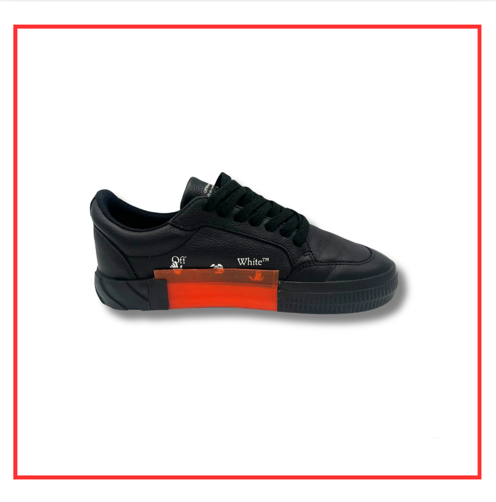Off-White Low Vulc Black Iridescent (Preloved) UK 6 | EU 40