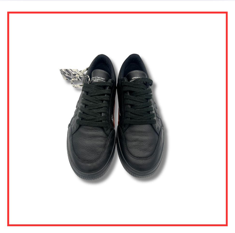 Off-White Low Vulc Black Iridescent (Preloved) UK 6 | EU 40