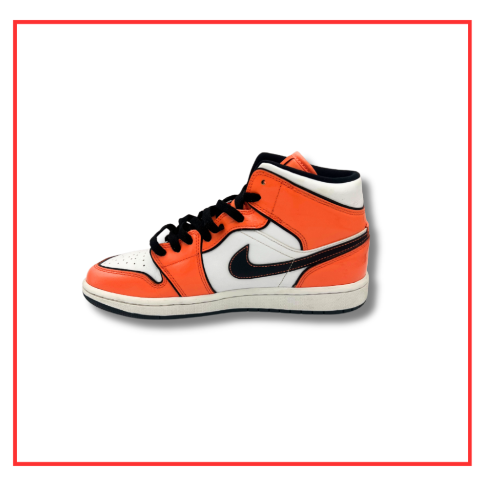 Air Jordan 1 Mid Turf Orange (Preloved) UK 7
