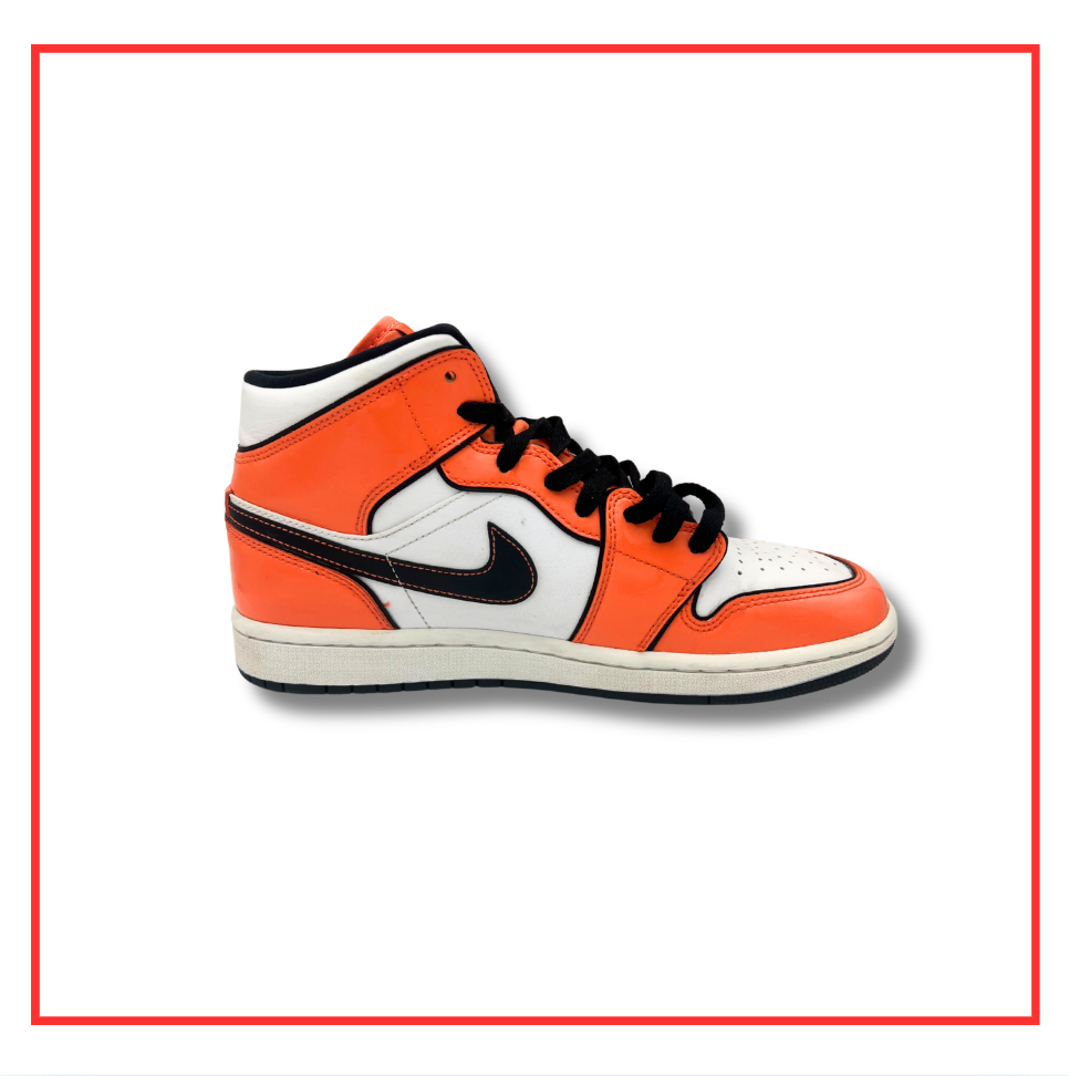 Air Jordan 1 Mid Turf Orange (Preloved) UK 7