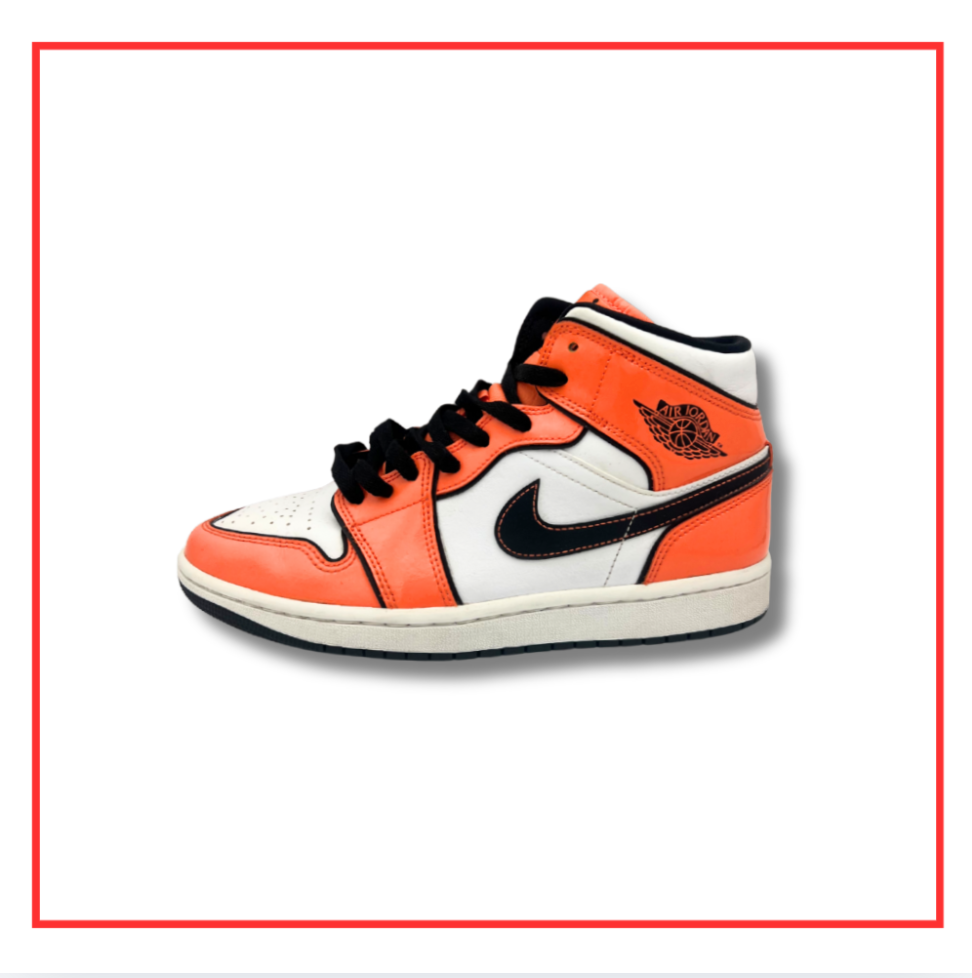 Air Jordan 1 Mid Turf Orange (Preloved) UK 7