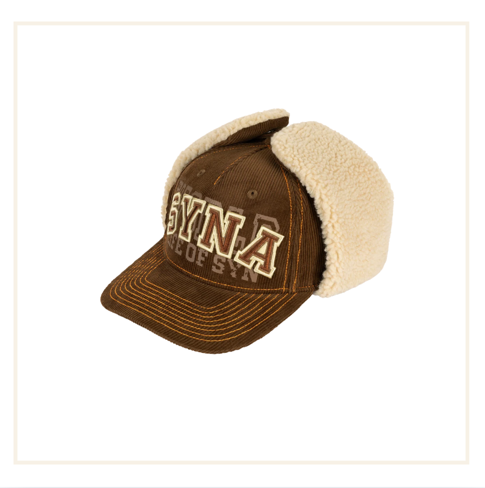 Syna Tackle Twill Dogear Brown Cap