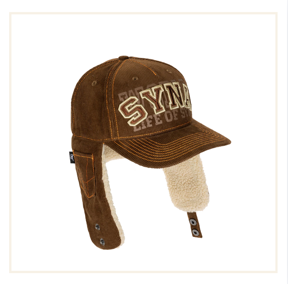 Syna Tackle Twill Dogear Brown Cap
