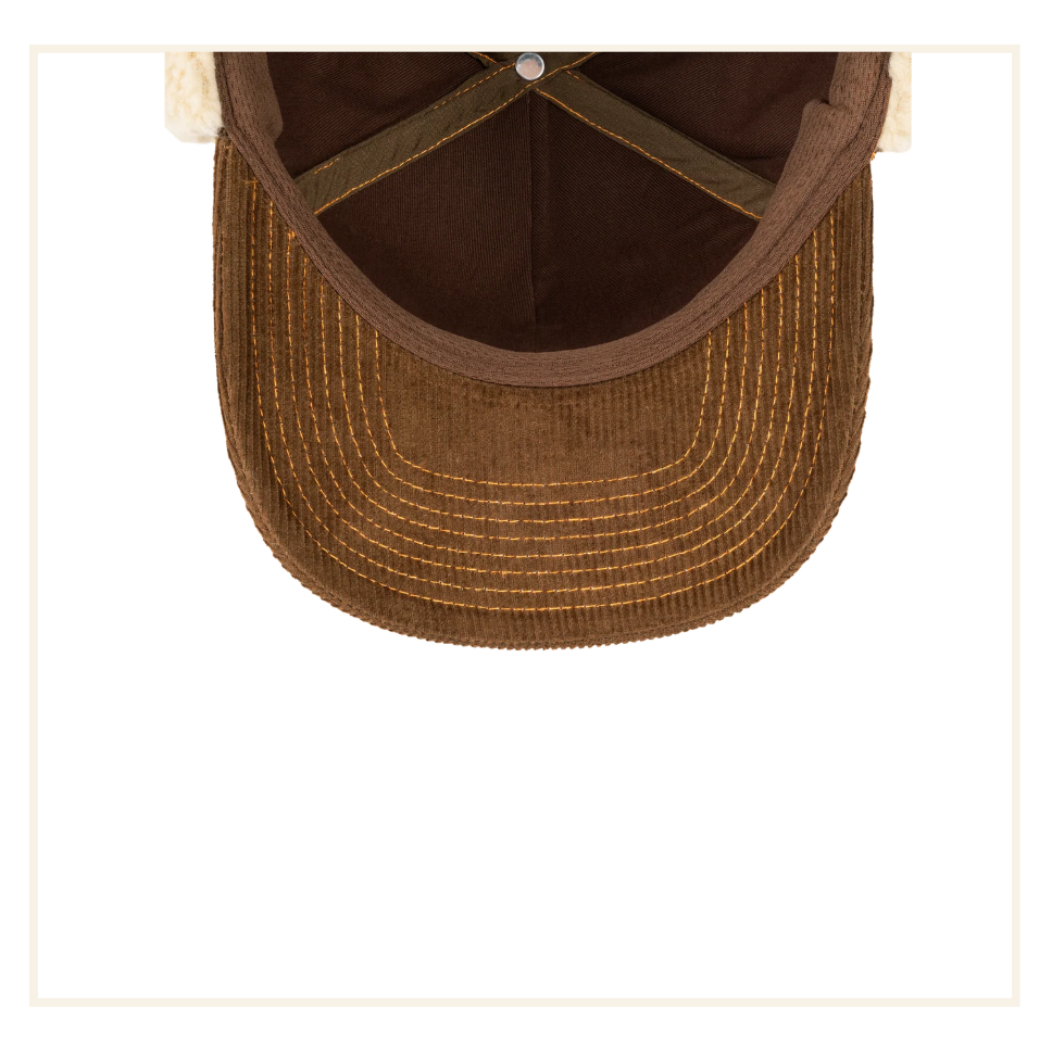 Syna Tackle Twill Dogear Brown Cap