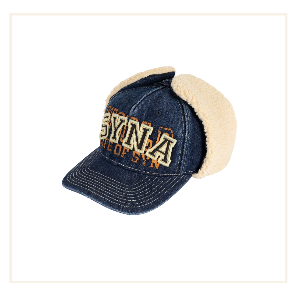 Syna Tackle Twill Dogear Indigo Cap
