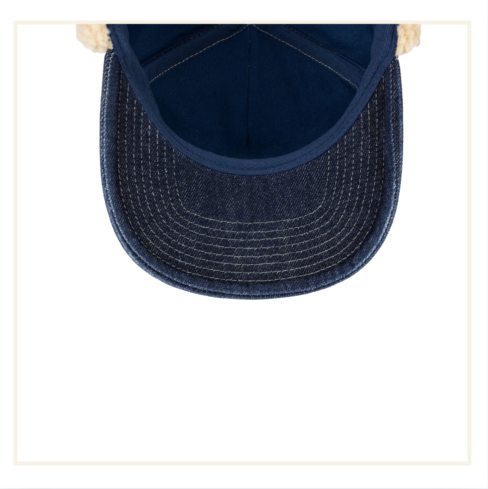 Syna Tackle Twill Dogear Indigo Cap