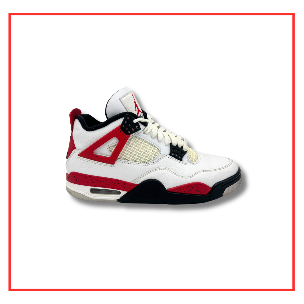 Air Jordan 4 Retro Red Cement (Preloved) UK 7