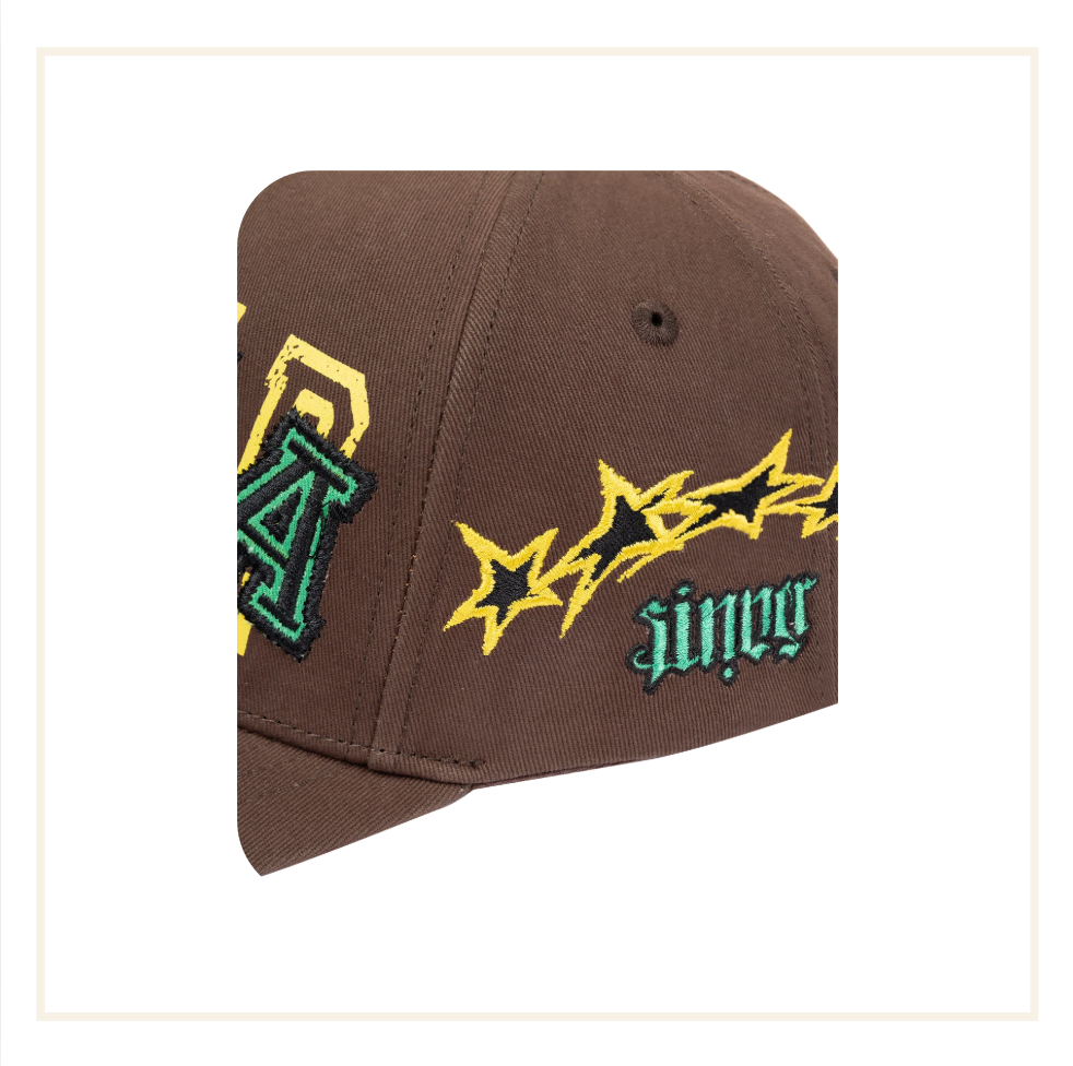 Syna Star Brown Trucker