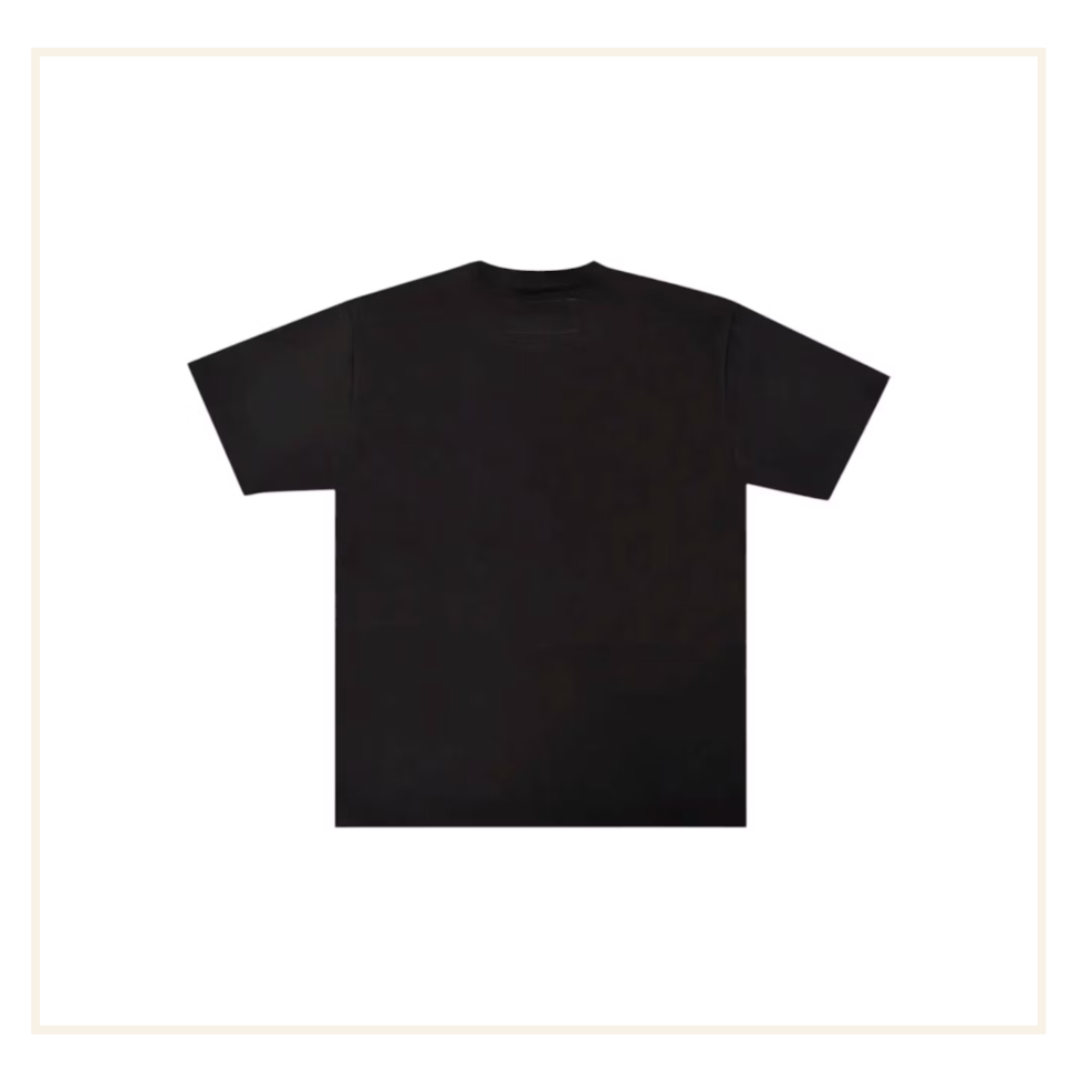 Sp5der x Travis Scott Cactus Jack Airbrush T-shirt Black Brown