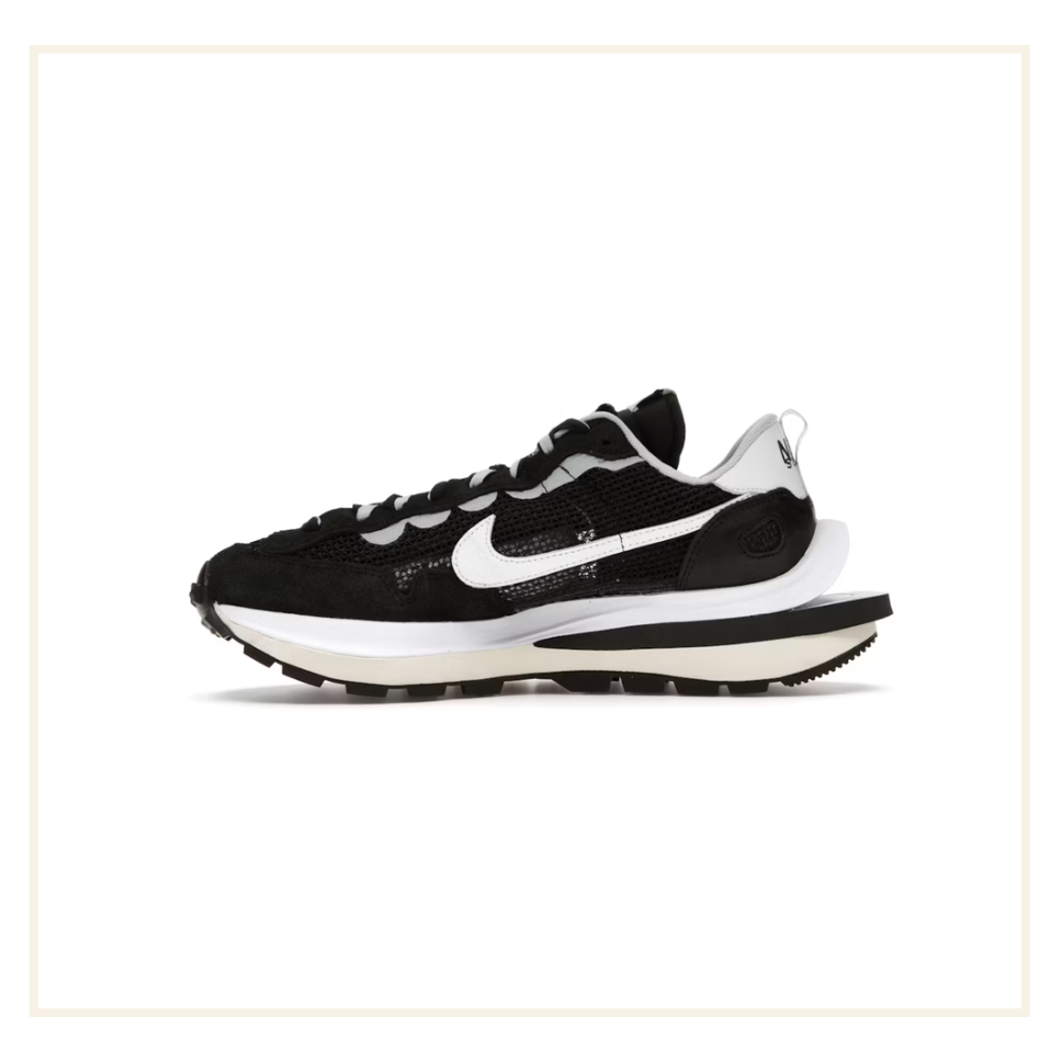 sacai x Nike VaporWaffle Black White