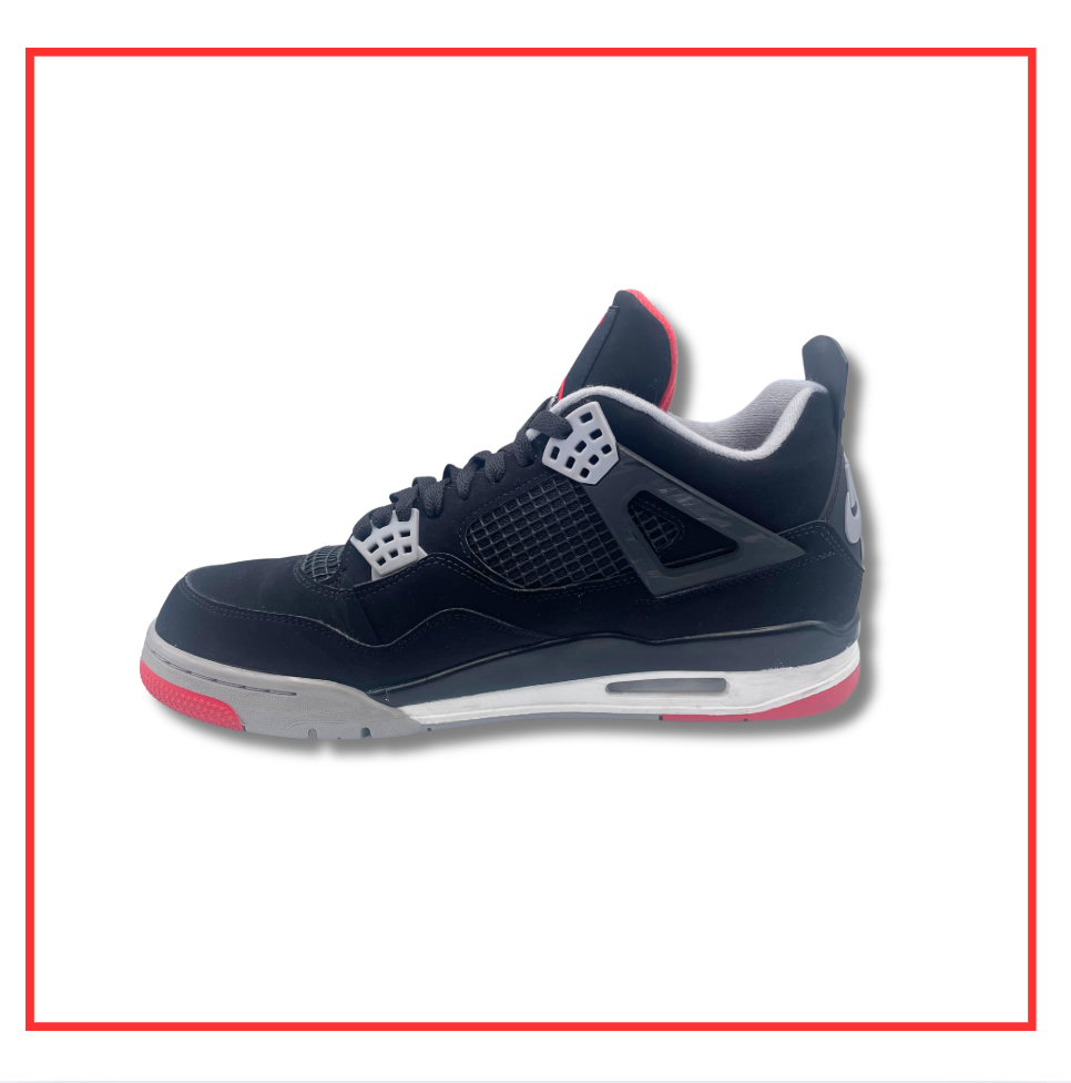 Air Jordan 4 Retro Bred (2019) (Preloved) UK 10
