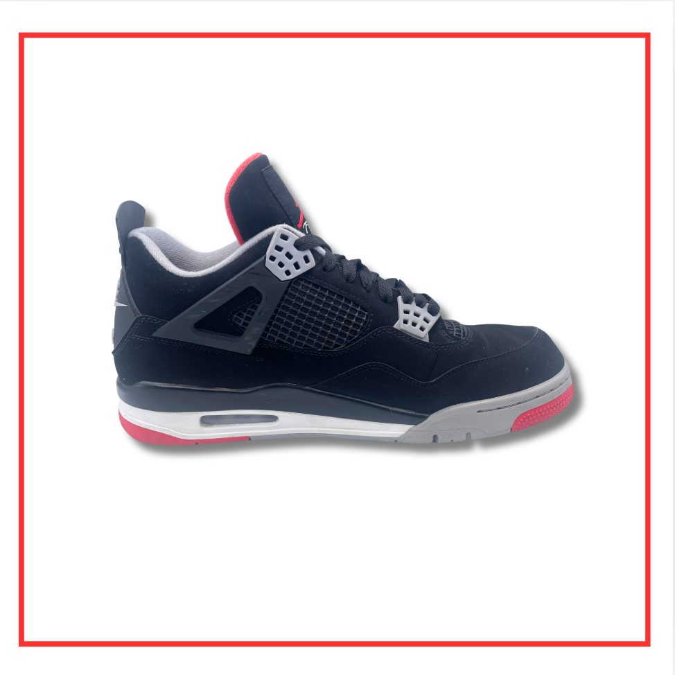 Air Jordan 4 Retro Bred (2019) (Preloved) UK 10