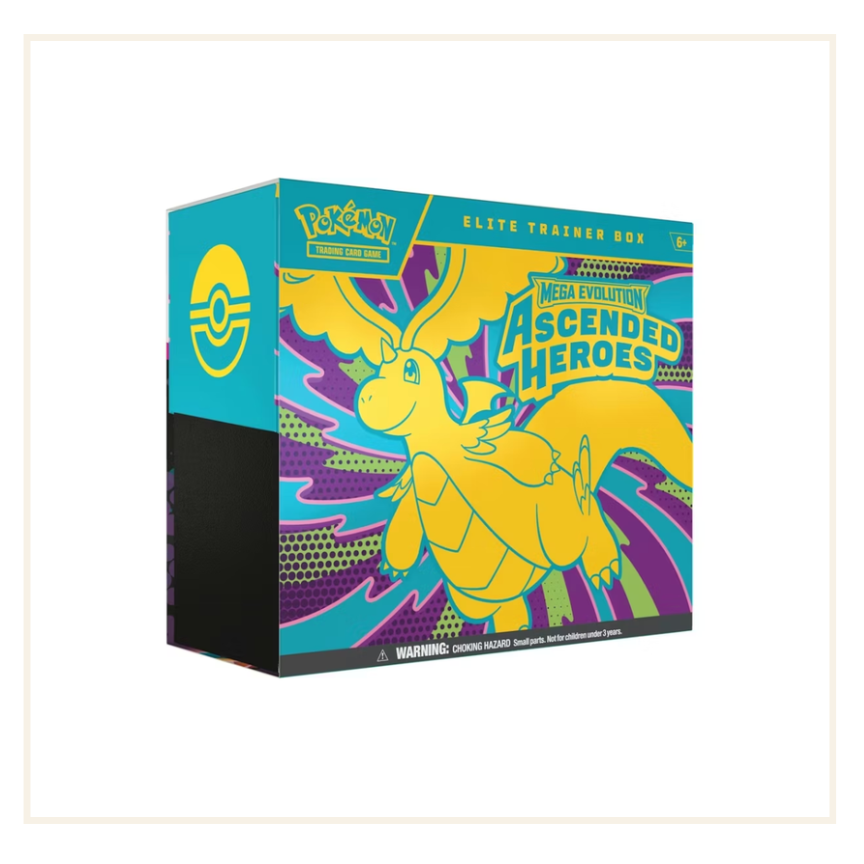 Pokémon Mega Evolution Ascended Heroes Elite Trainer Box