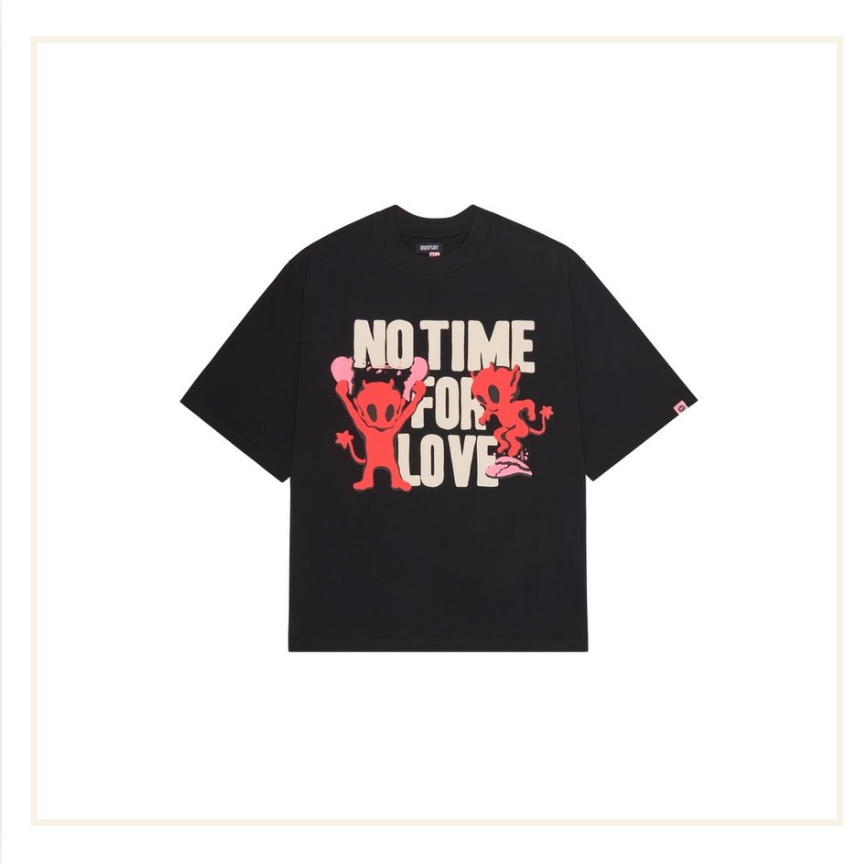 Broken Planet No Time For Love T-Shirt Midnight Black
