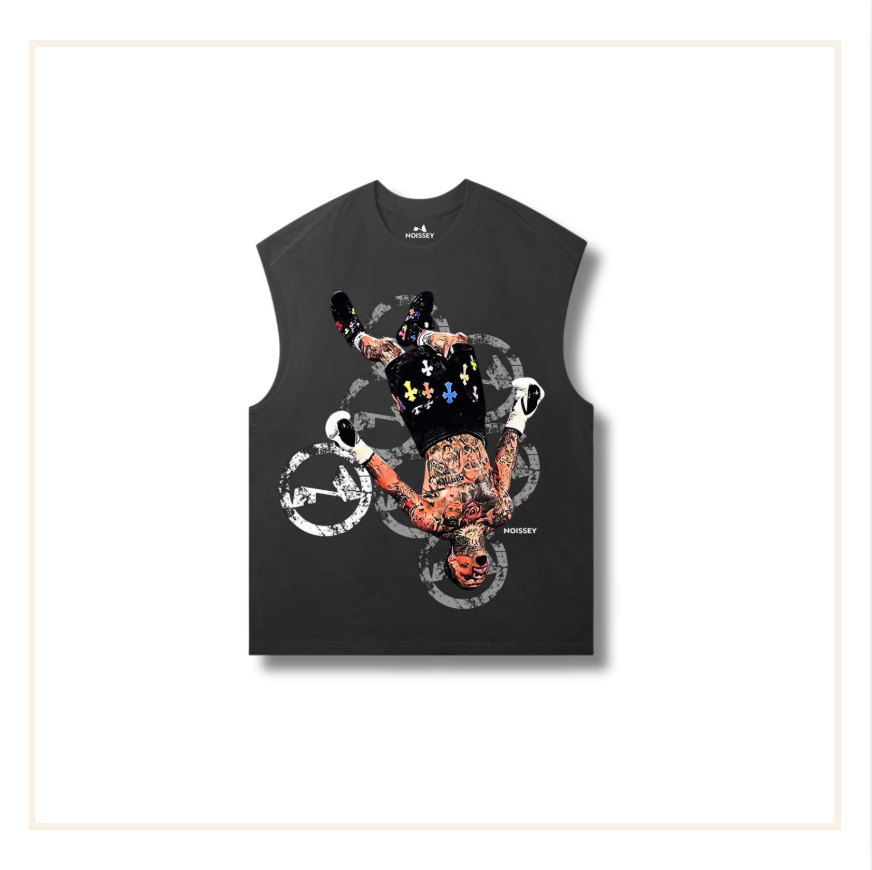 Noissey Chrome Black Tank Top