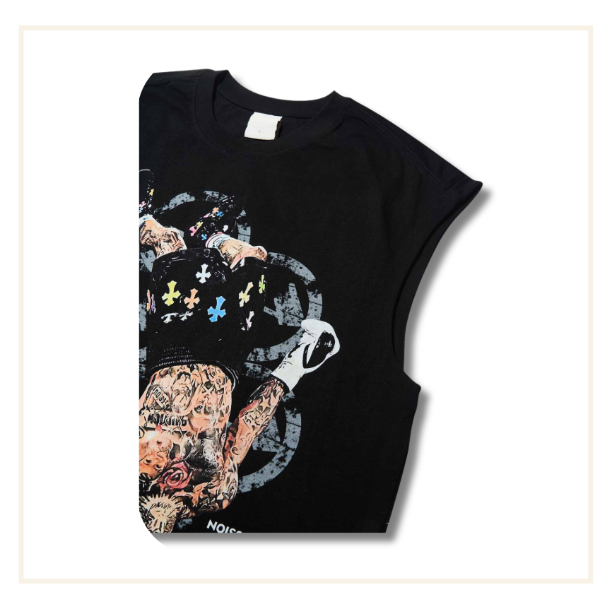 Noissey Chrome Black Tank Top