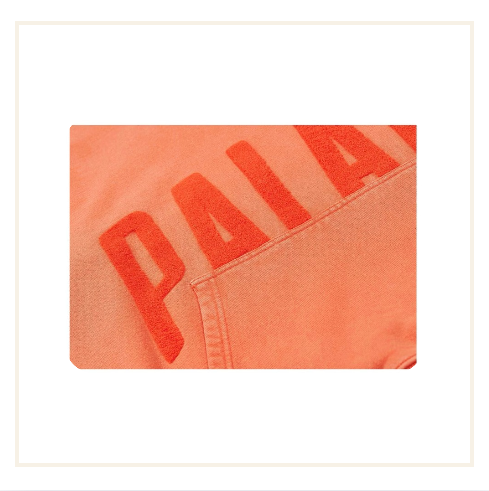 Palace League Hood Rouge