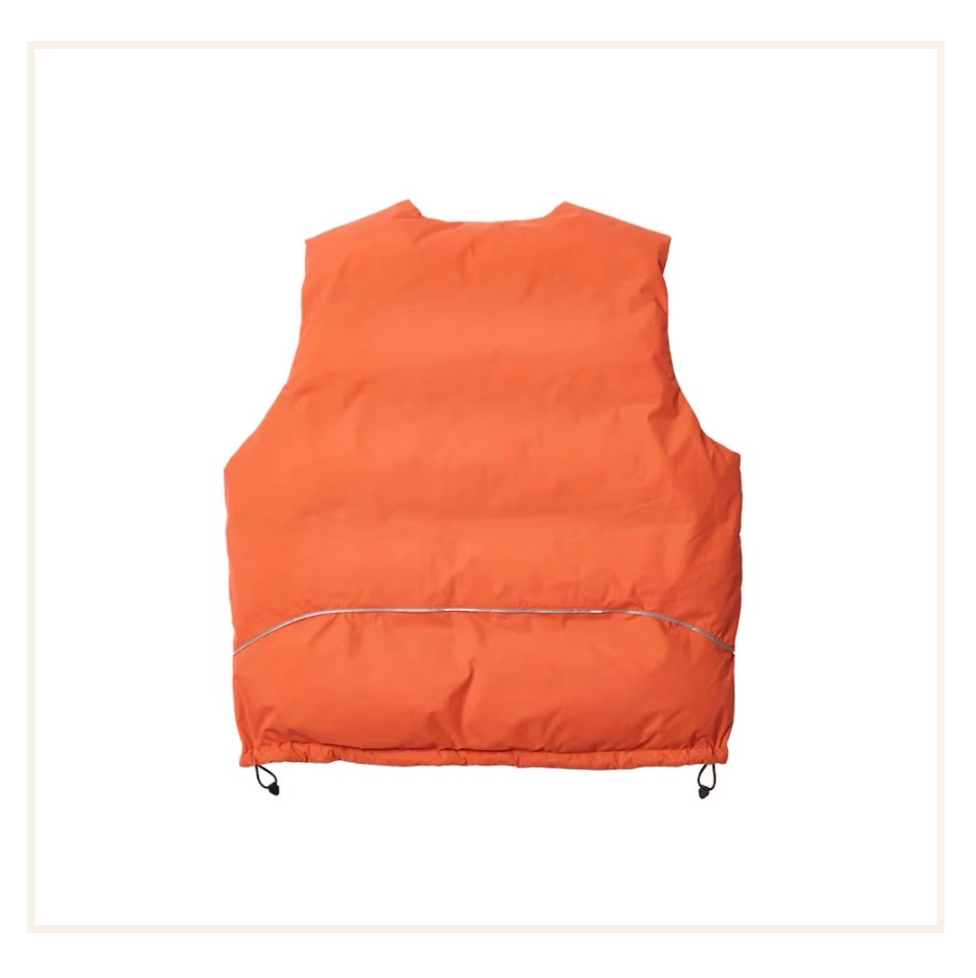 Palace P-Tech Reversible Puffa Vest Orange