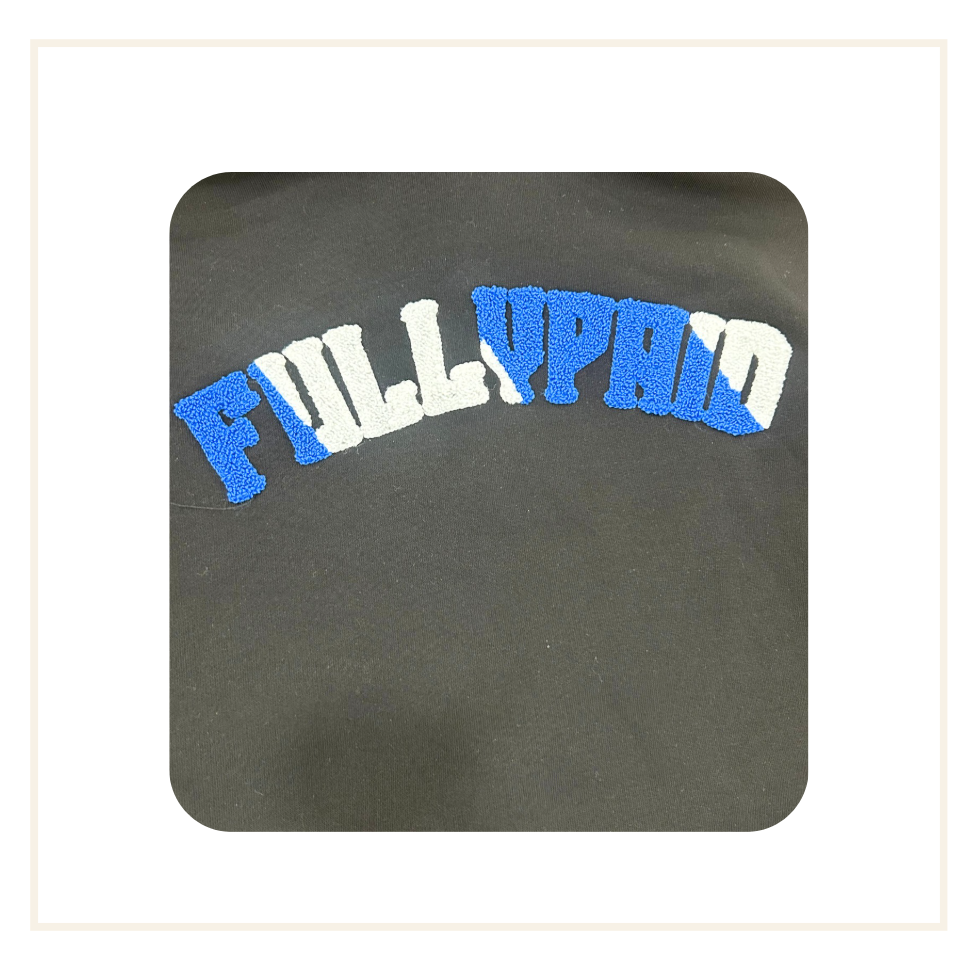 FullyPaid Black Blue Hoodie