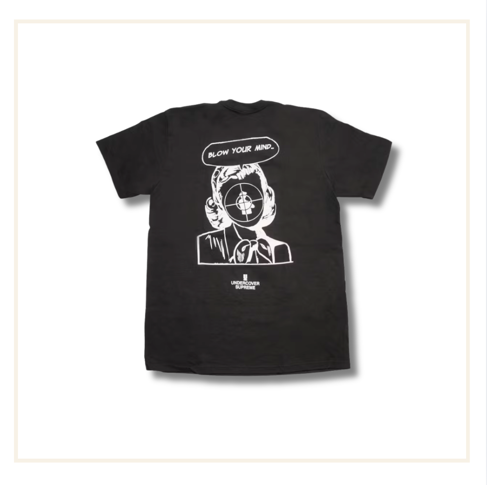 Supreme x Undercover x Public Enemy T-Shirt Black