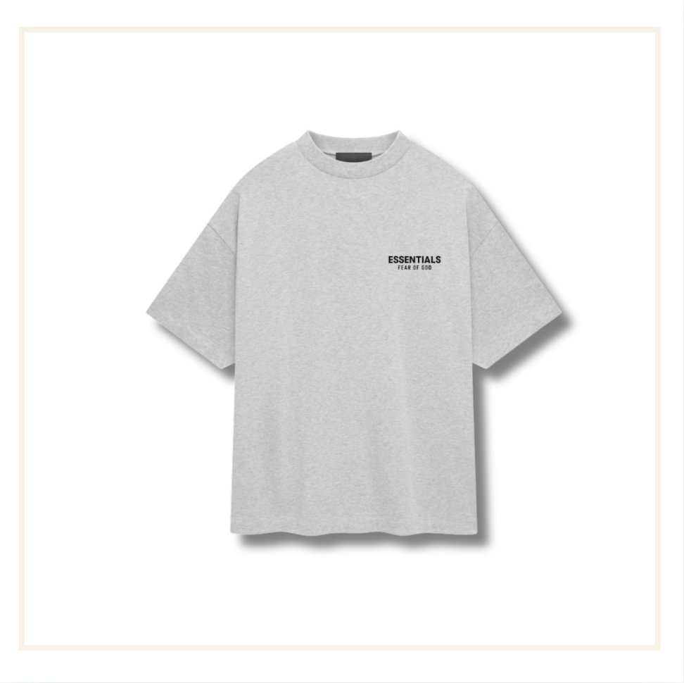 Fear of God Essentials T-Shirt Heather Grey (FW24)