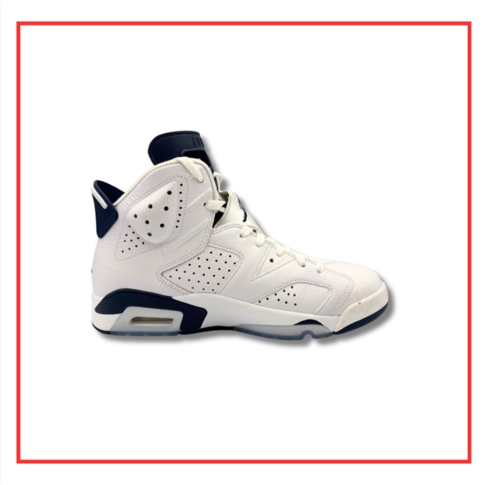Air Jordan 6 Retro Midnight Navy (2022) (Preloved) UK 8