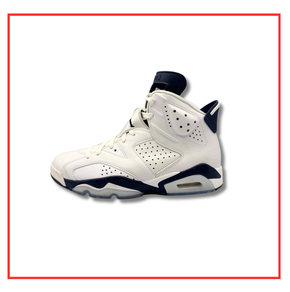 Air Jordan 6 Retro Midnight Navy (2022) (Preloved) UK 8