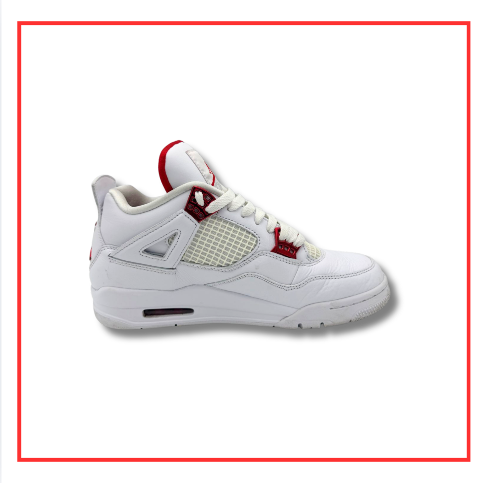 Air Jordan 4 Retro Metallic Red (Preloved) UK 7.5