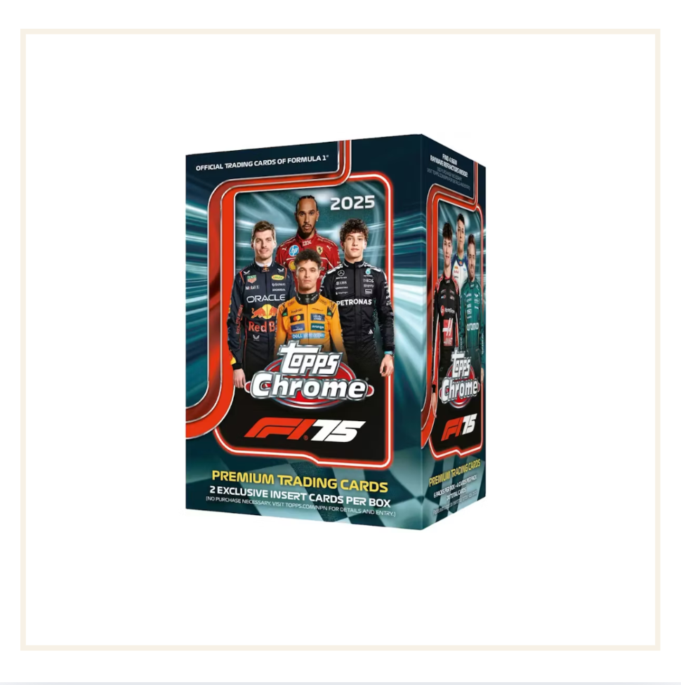 2025 Topps Chrome Formula 1 Blaster Box