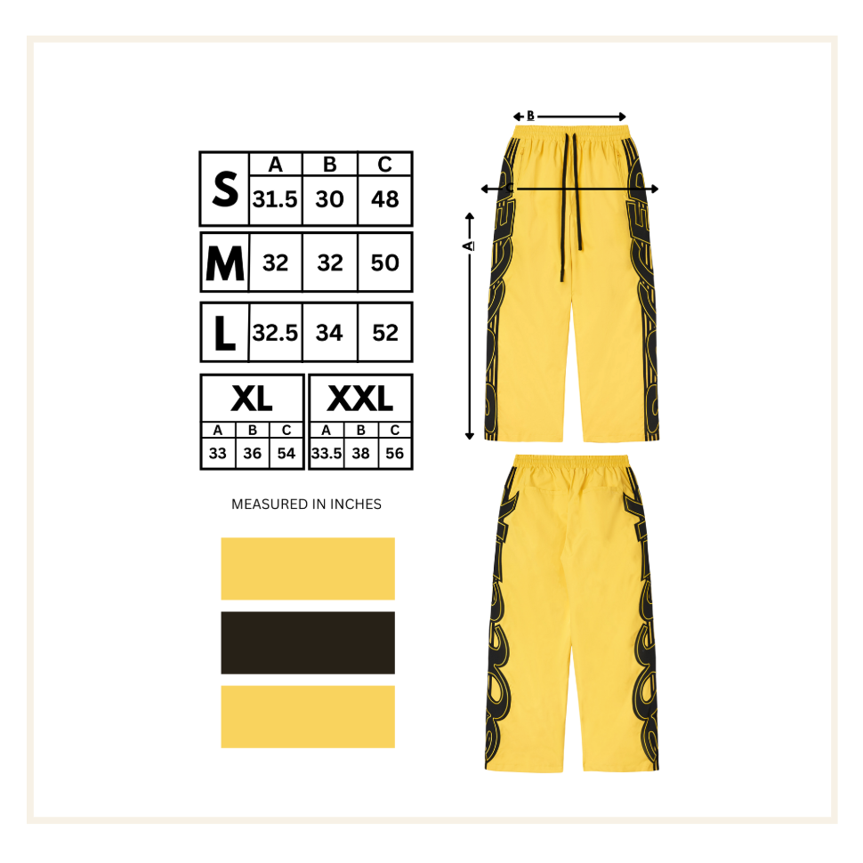 Vale Forever Soccer Track Pants Yellow