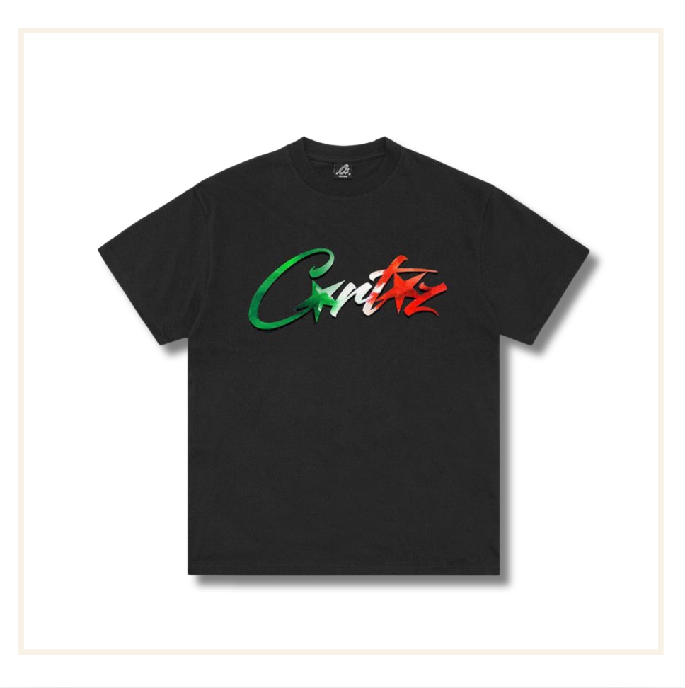 Corteiz Allstarz Italia Tee Black