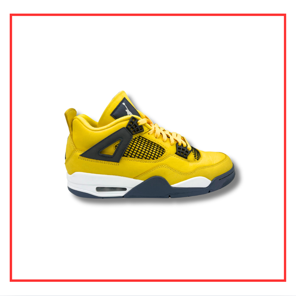 Air Jordan 4 Retro Lightning (2021) (Preloved) UK 9