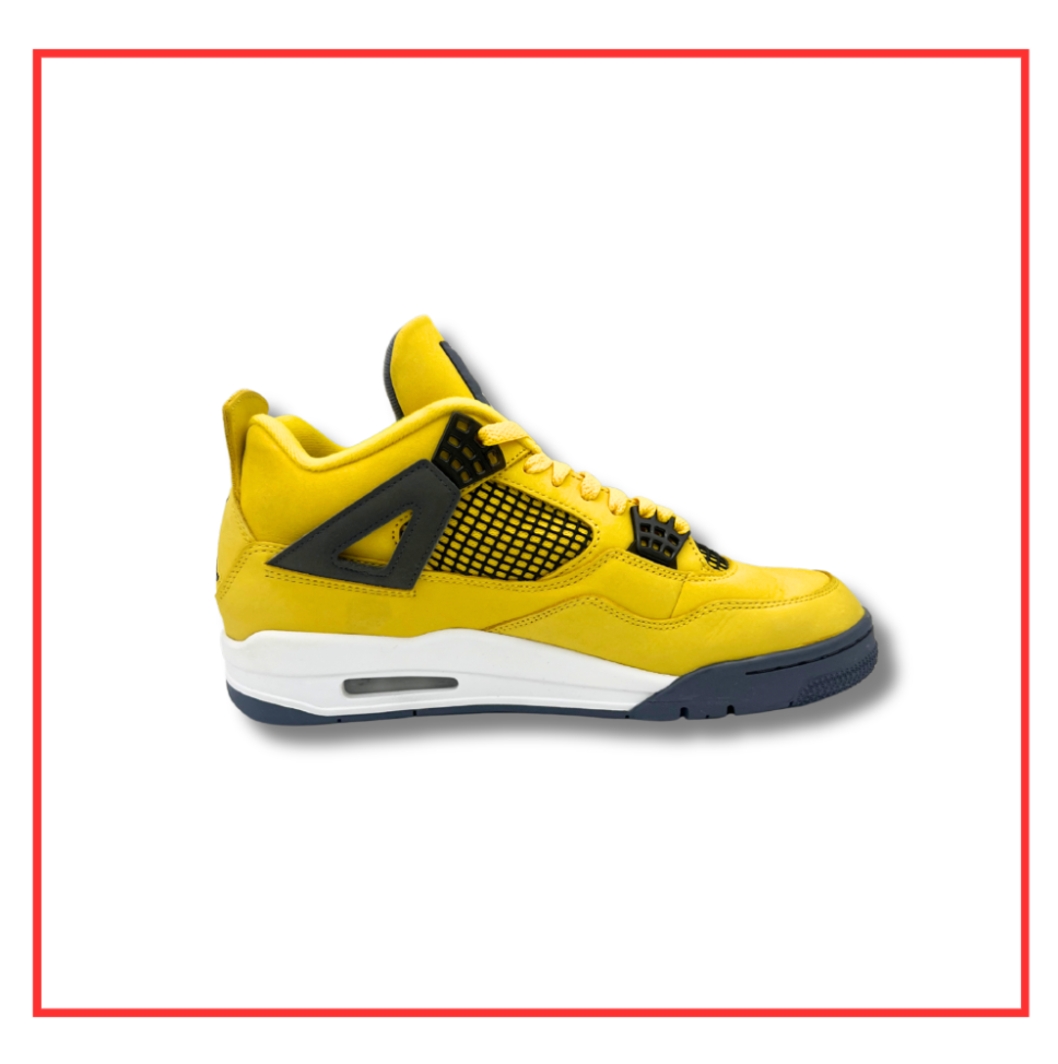 Air Jordan 4 Retro Lightning (2021) (Preloved) UK 9
