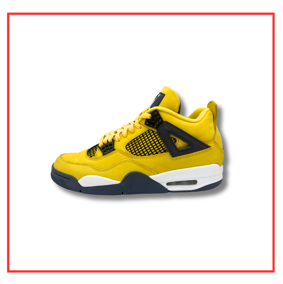 Air Jordan 4 Retro Lightning (2021) (Preloved) UK 9