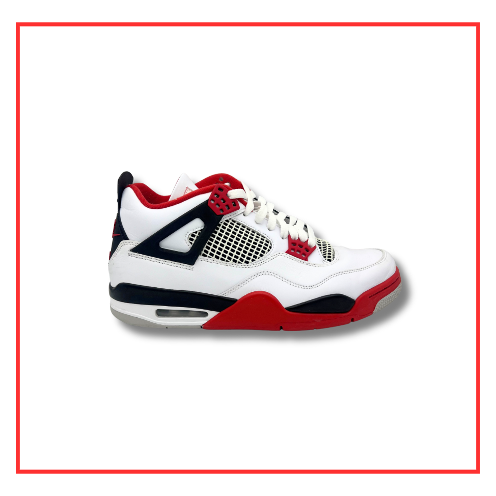 Air Jordan 4 Retro Fire Red (Preloved) UK 9