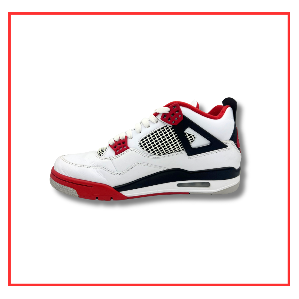 Air Jordan 4 Retro Fire Red (Preloved) UK 9