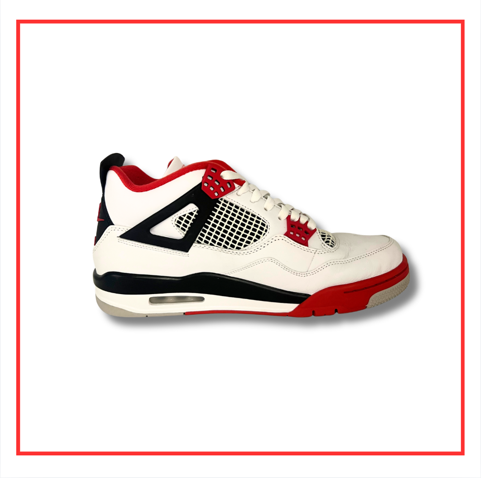 Air Jordan 4 Retro Fire Red (Preloved) UK 9