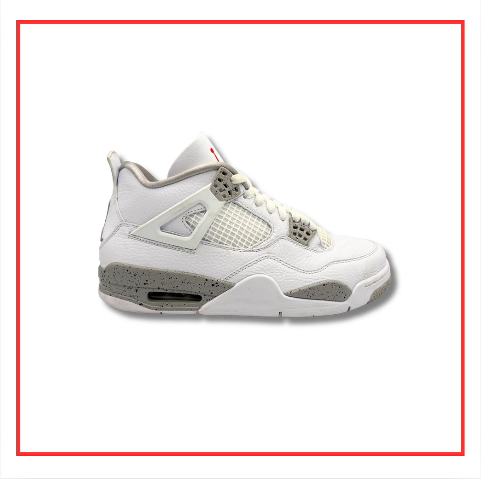 Air Jordan 4 Retro White Oreo (2021) (Preloved) UK 8