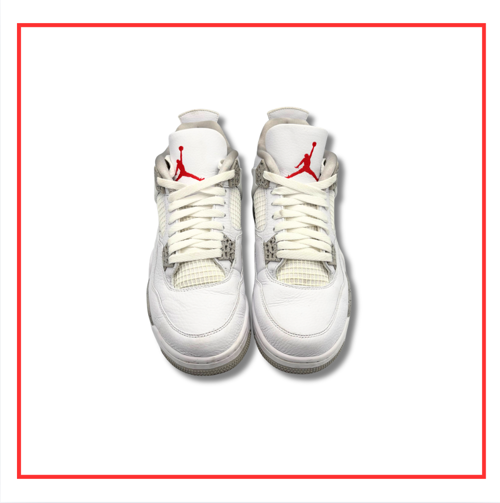 Air Jordan 4 Retro White Oreo (2021) (Preloved) UK 8