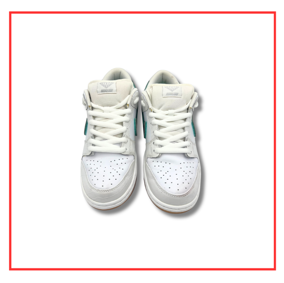 Nike SB Dunk Low Diamond Supply Co. White Diamond (Preloved) UK 9