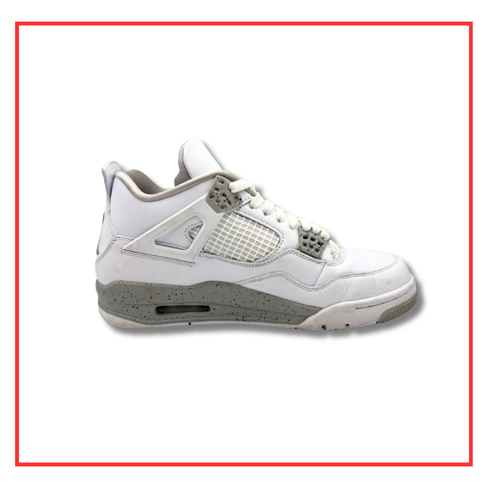 Air Jordan 4 Retro White Oreo (2021) (Preloved) UK 7.5