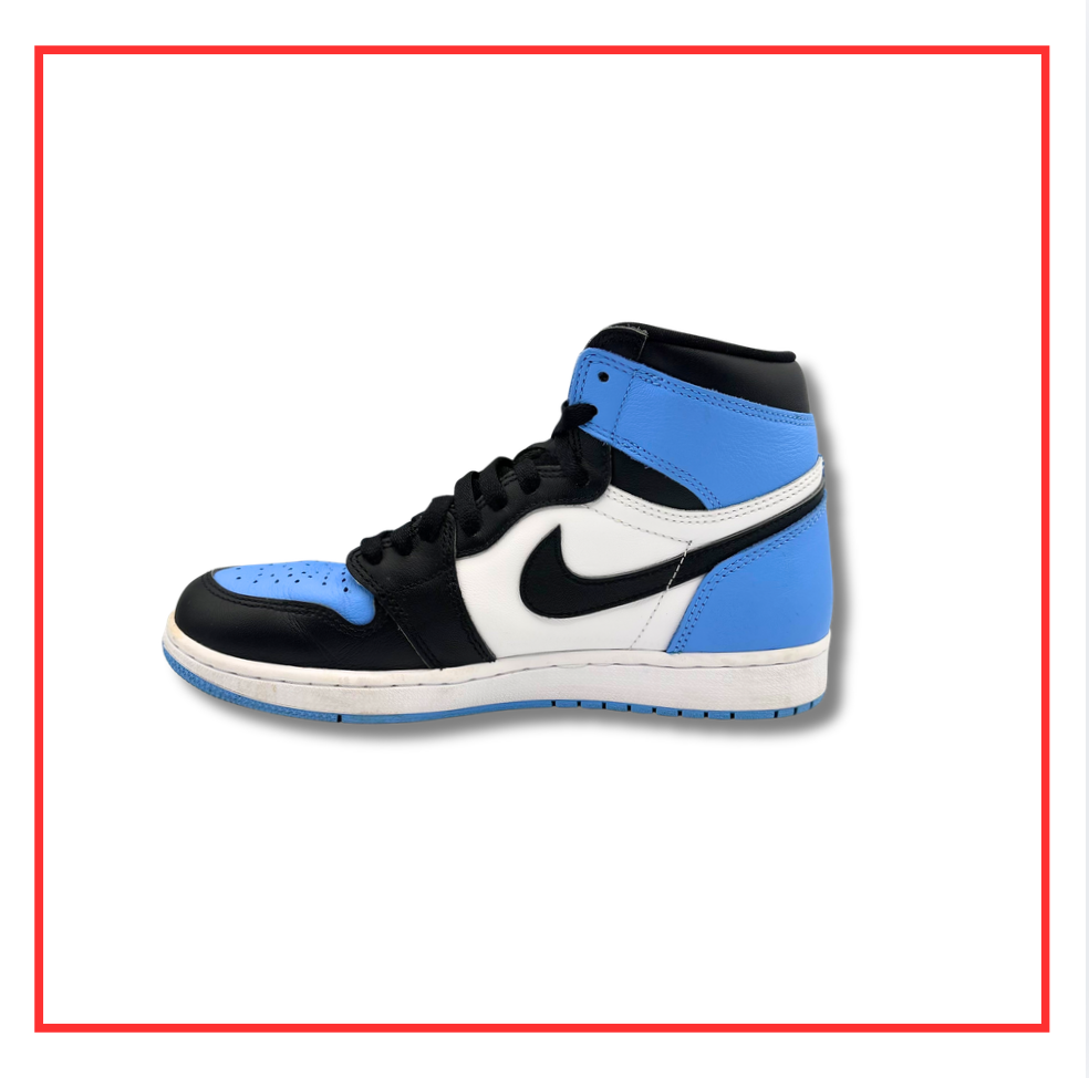 Air Jordan 1 Retro High OG UNC Toe (Preloved) UK 7.5
