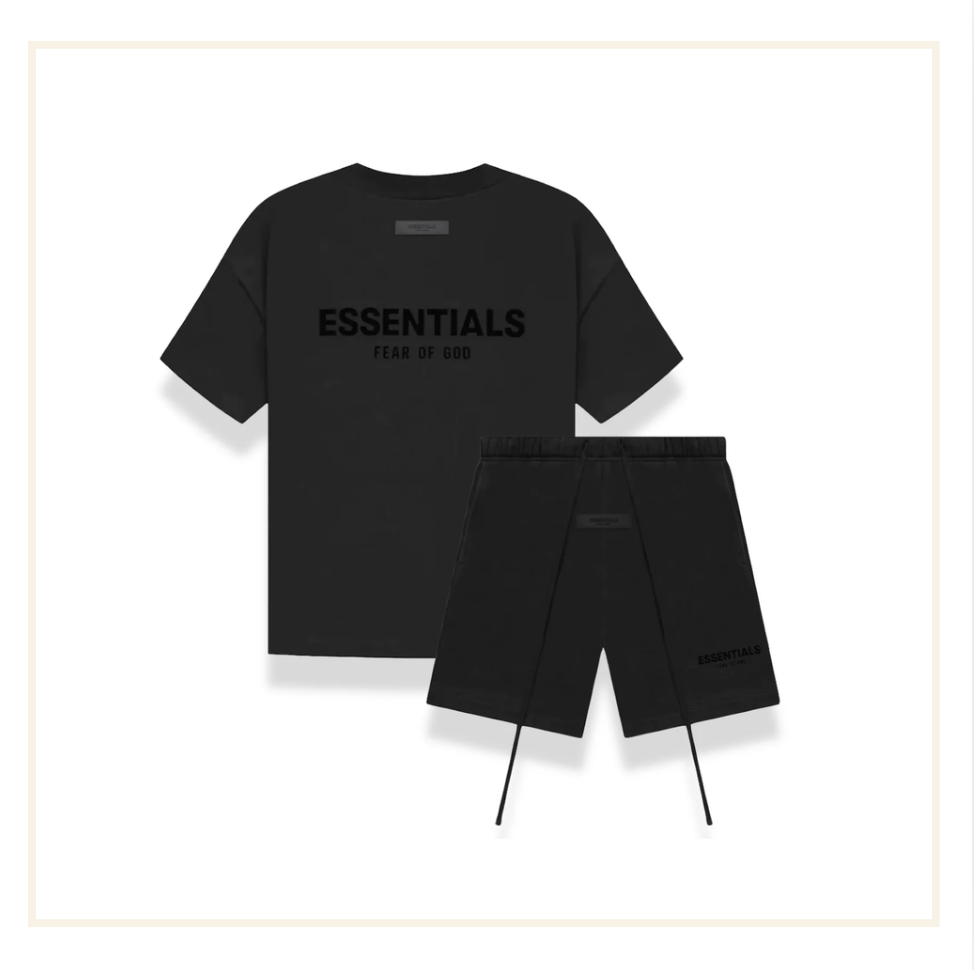 Fear of God Essentials T-Shirt / Short Set Stretch Limo (SS22)